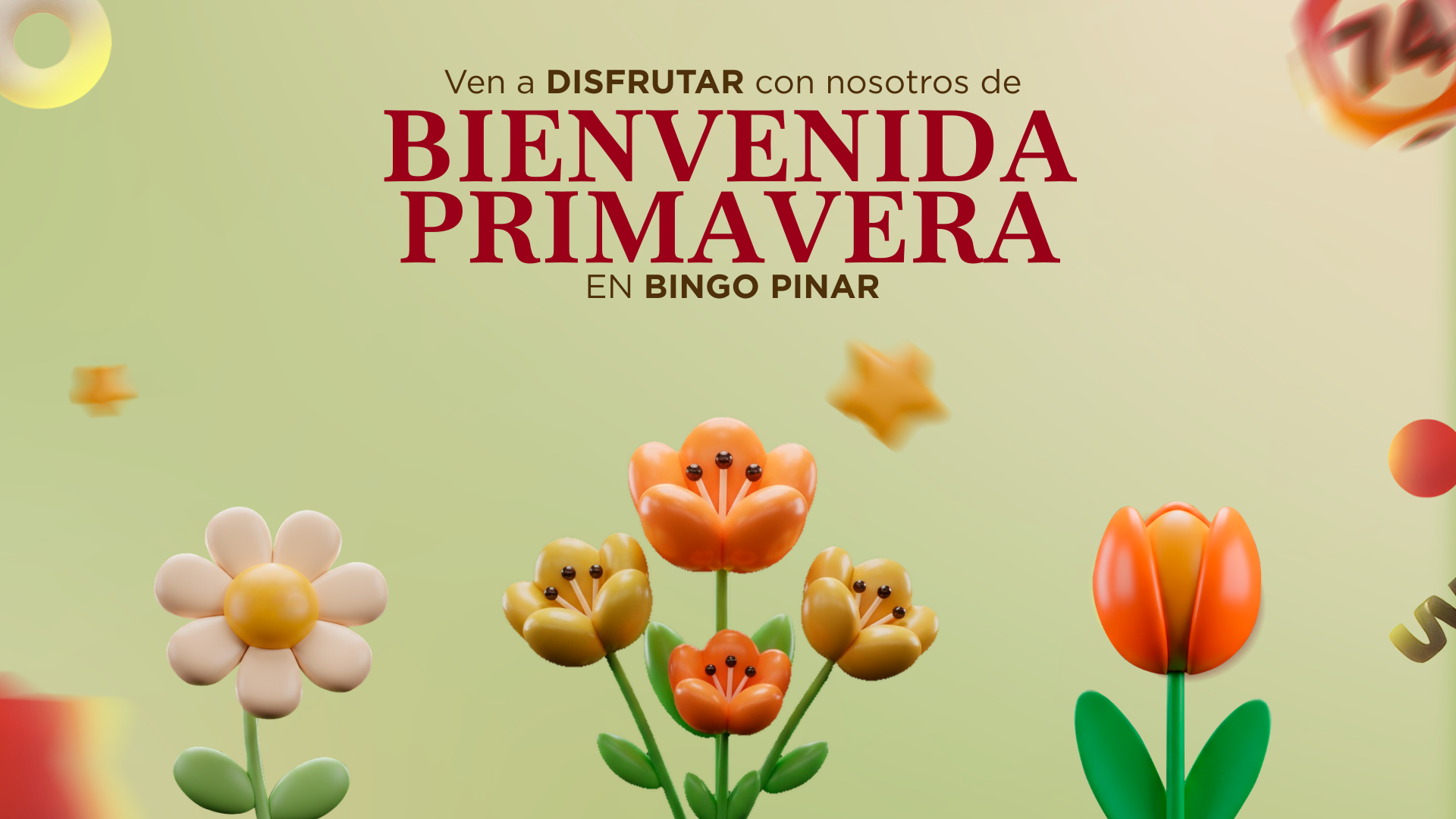 BIENVENIDA PRIMAVERA EN BINGO PINAR