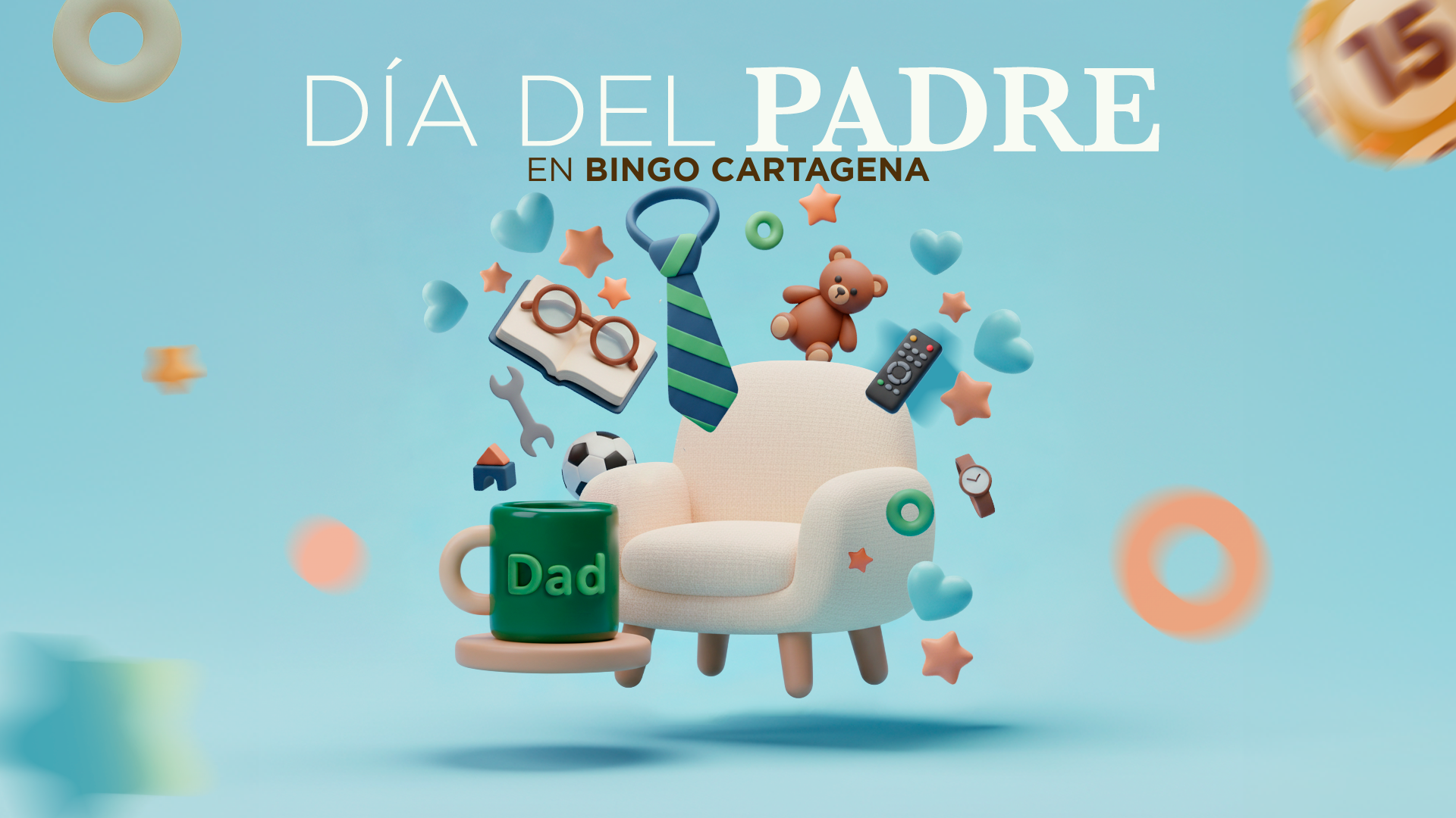 DÍA DEL PADRE EN BINGO CARTAGENA